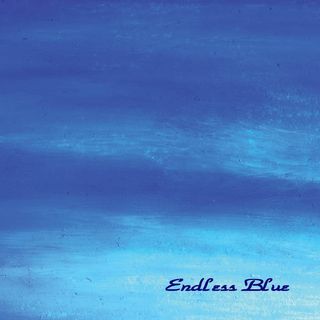 A field of blue pastels